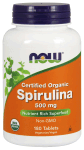 Now Spirulina 500 mg - 100 Tablets