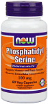 Now Phosphatidyl Serine 100 mg - 60 Vcaps
