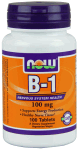 Now Vitamin B-1 (Thiamine) 100mg - 100 Tablets