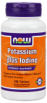 Now Potassium plus Iodine - 180 Tablets
