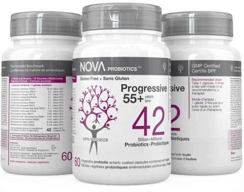 NOVA Probiotics Progressive 55+ years 42 Billion