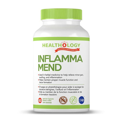 Healthology INFLAMMA-MEND 60 soft-gel cap.