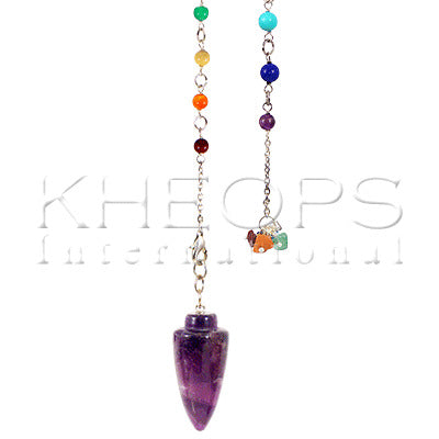 Pendulum Necklace/Amethyst