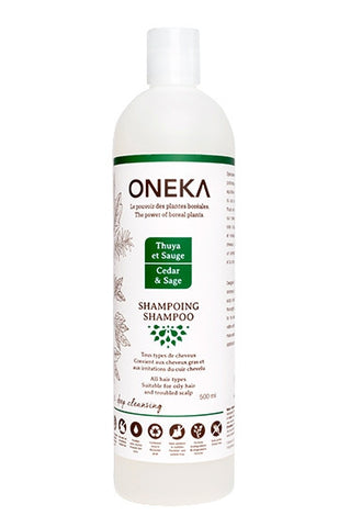 Oneka Cedar & Sage Shampoo